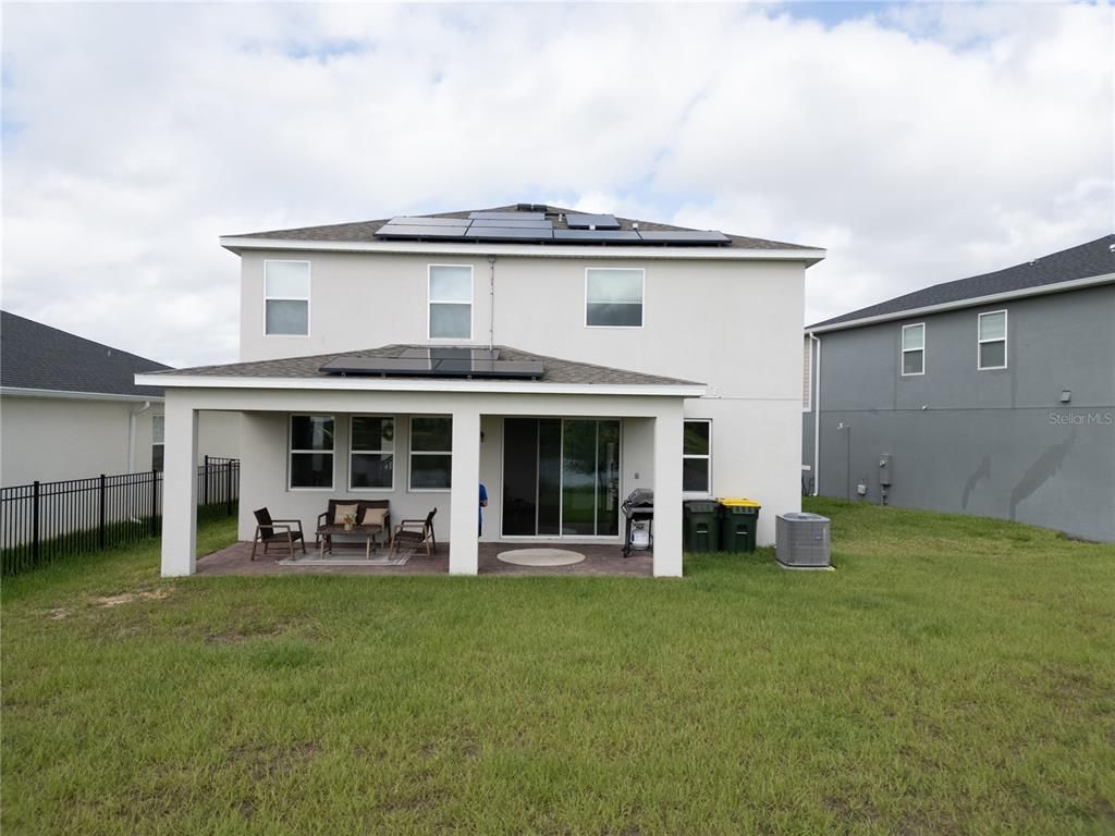 Backyard, Exterior, Solar Panels
