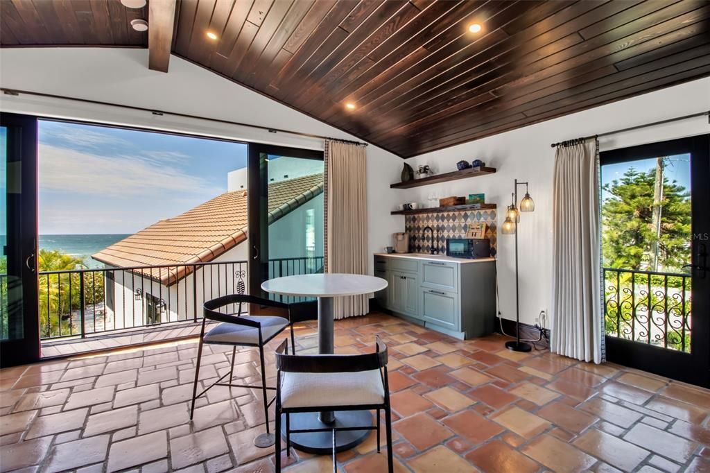 Interior, Recessed Lighting, Water, Wooden Beams, Wooden Ceilings