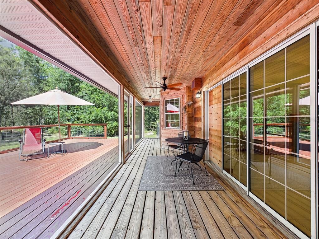Exterior, Wooden Ceilings, Wood Texture Flooring