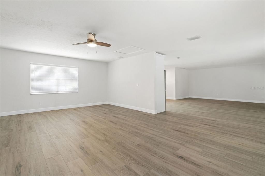Empty room, Interior, Wood Texture Flooring