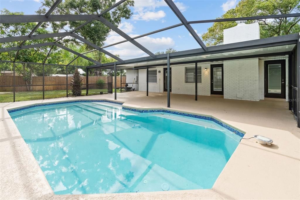 Glass Ceilings, Interior, Pool, Stone Walls, Sun Room