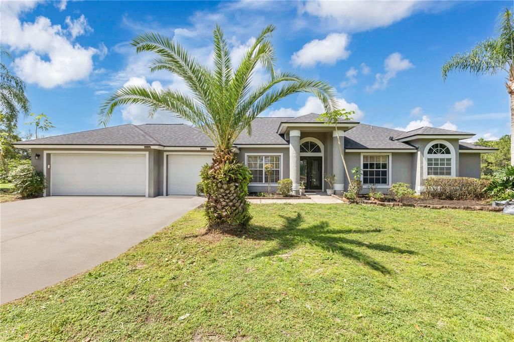Attached, Backyard, Exterior, Facade, Ranch