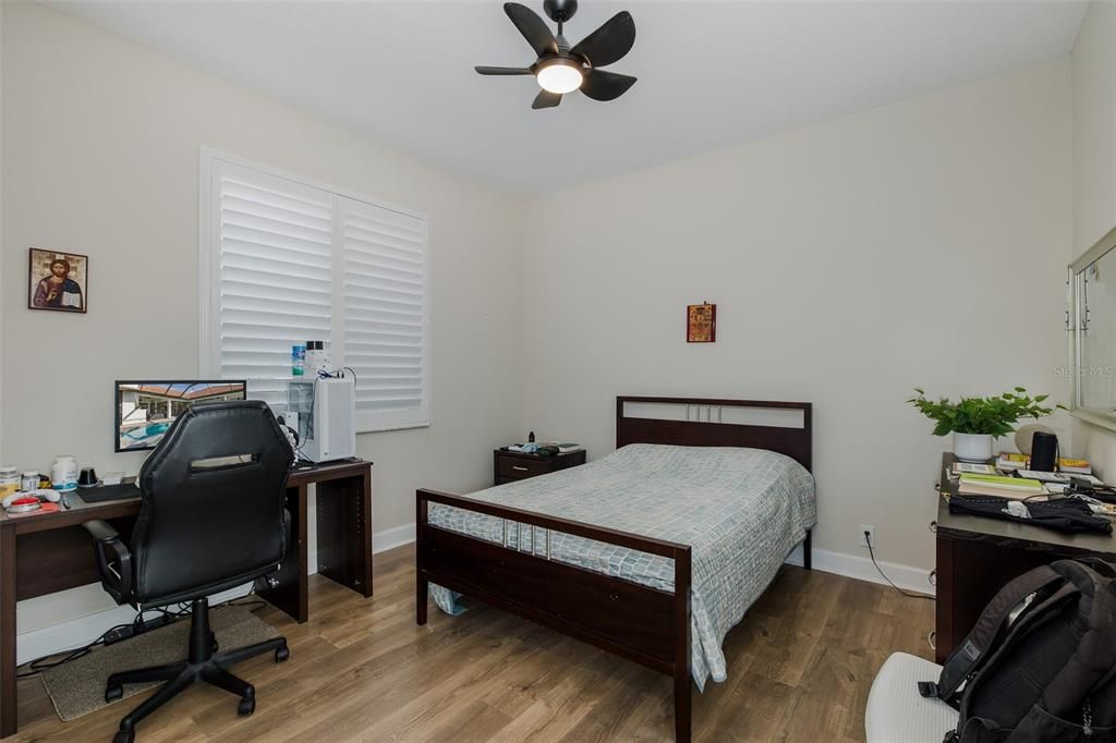 Bedroom, Home Office, Interior, Wood Texture Flooring