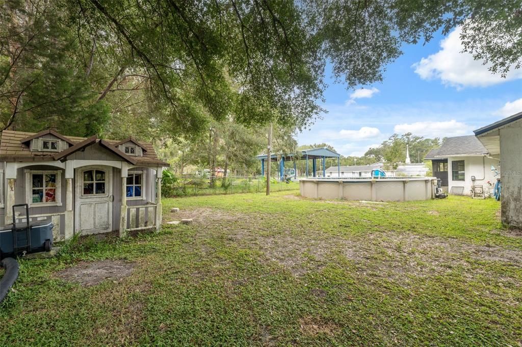 Backyard, Exterior, Playground, Pool