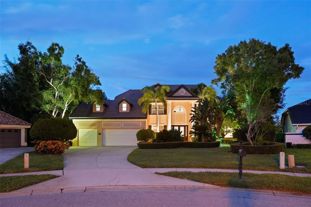 Attached, Exterior, Facade, French Provincial