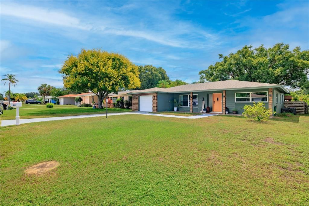 Attached, Backyard, Exterior, Facade, Ranch