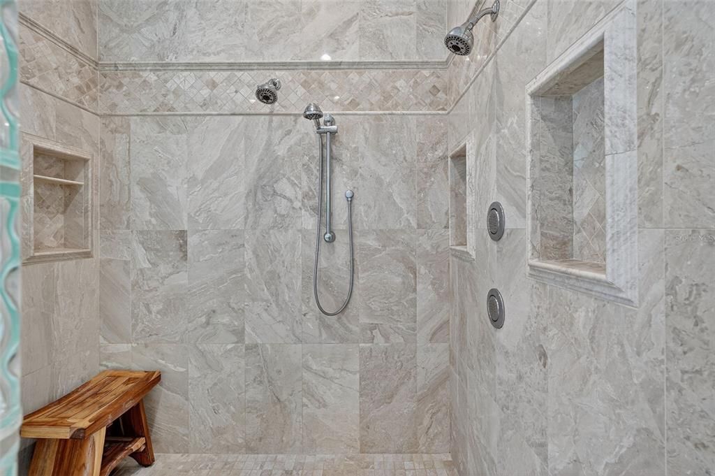 Bathroom, Interior, Marble Walls