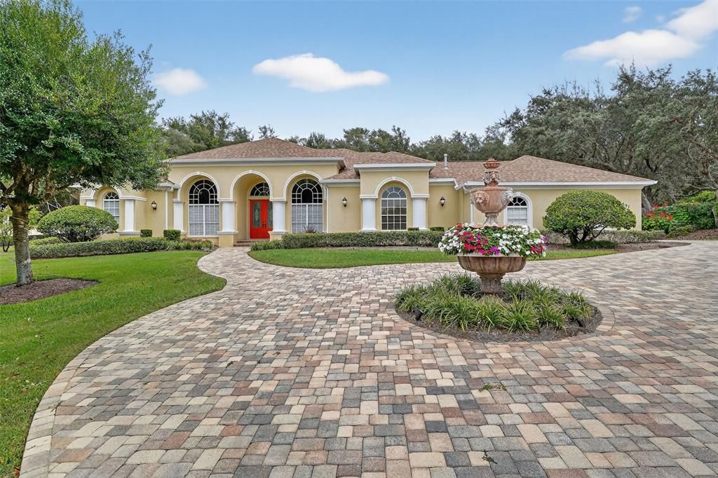 Backyard, Exterior, Facade, French Provincial