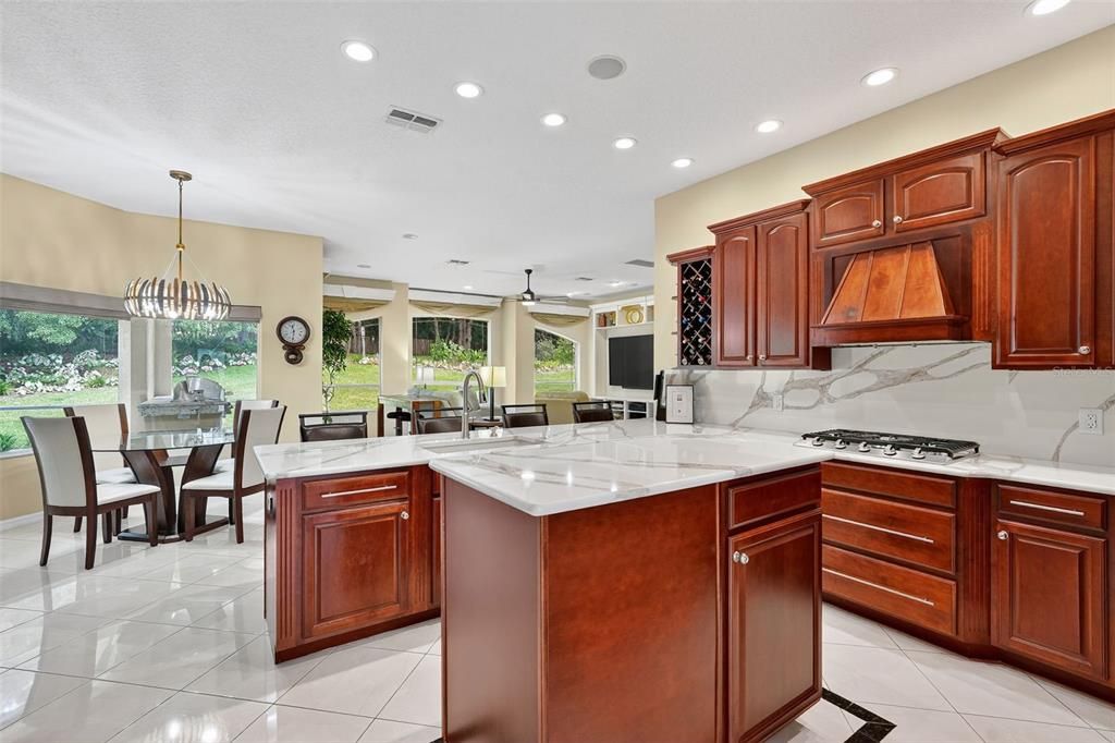 Dining room, Interior, Kitchen, Pendant Lights, Recessed Lighting