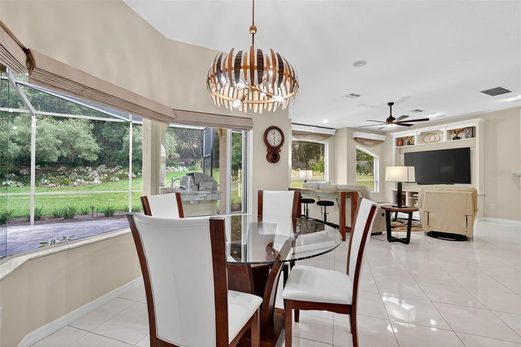 Chandelier, Dining room, Interior, Recessed Lighting, Sun Room