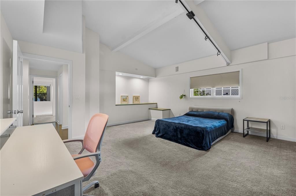 Home Office, Interior, Recessed Lighting