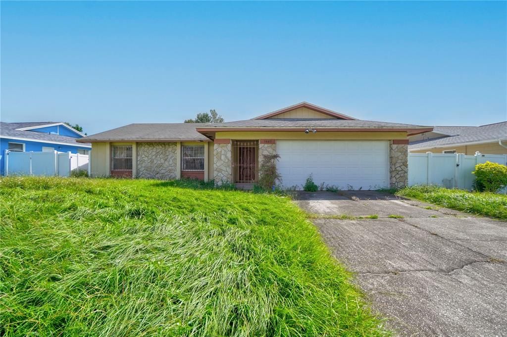 Attached, Backyard, Exterior, Facade, Ranch