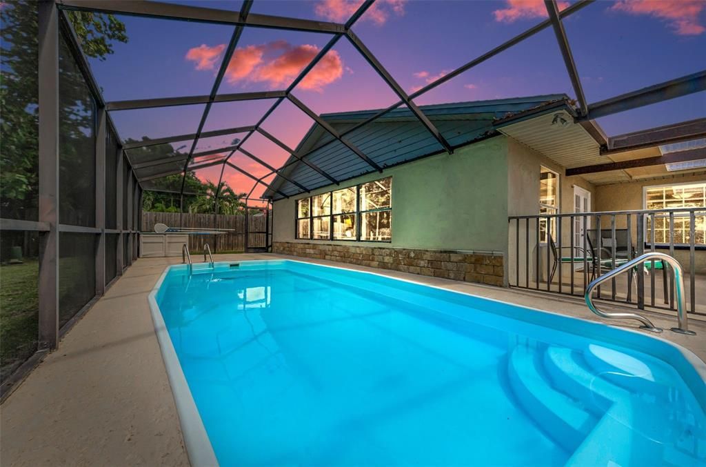 Glass Ceilings, Interior, Pool, Sun Room