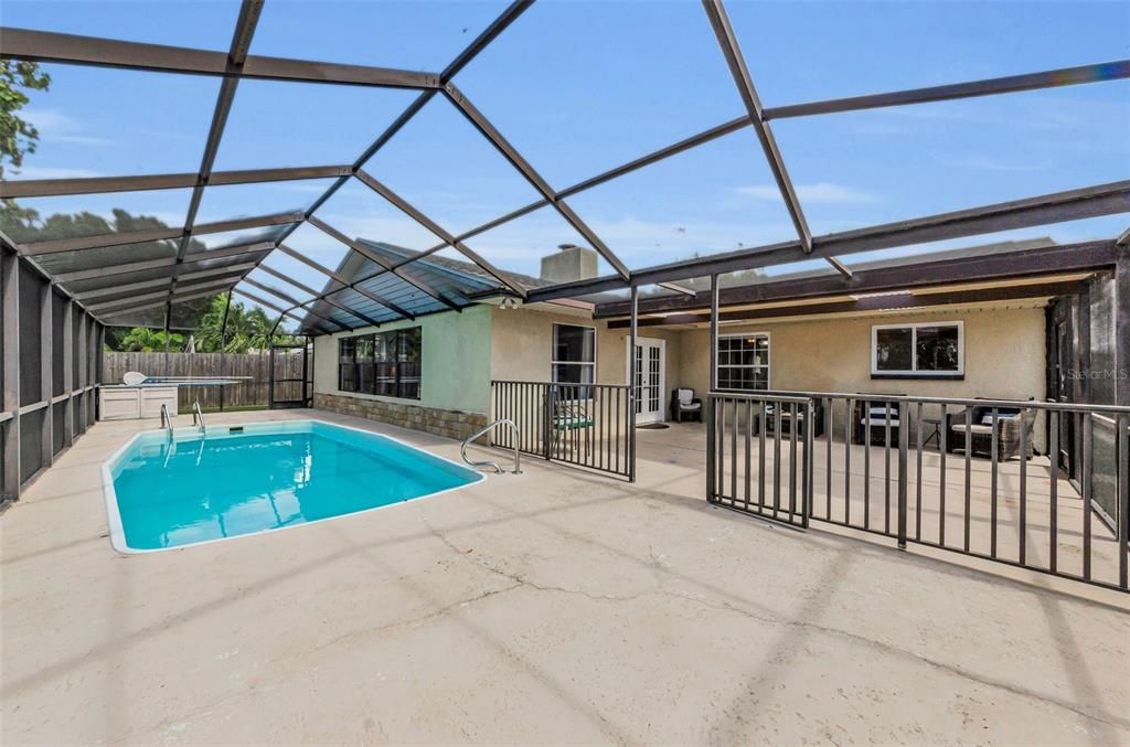 Glass Ceilings, Interior, Pool, Sun Room