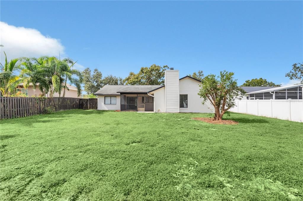 Backyard, Exterior