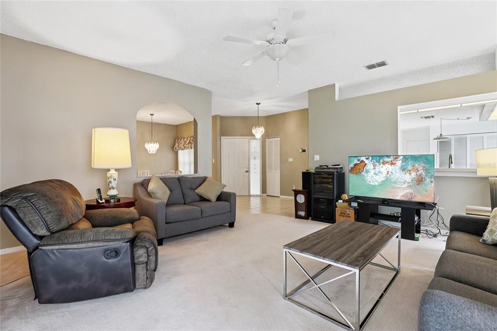 Home Office, Interior, Living room, Pendant Lights