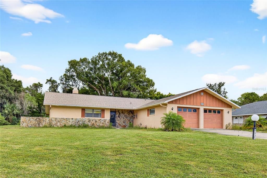 Attached, Backyard, Exterior, Facade, Ranch
