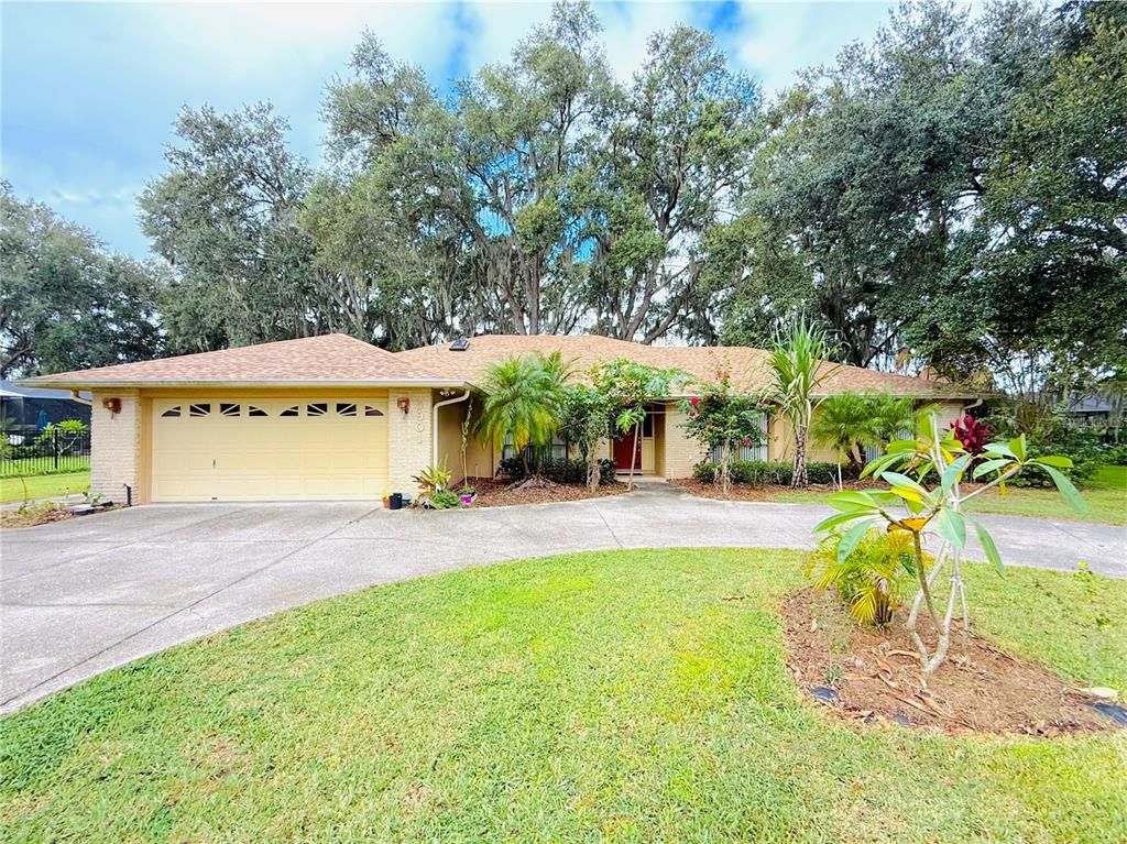 Attached, Backyard, Exterior, Facade, Ranch