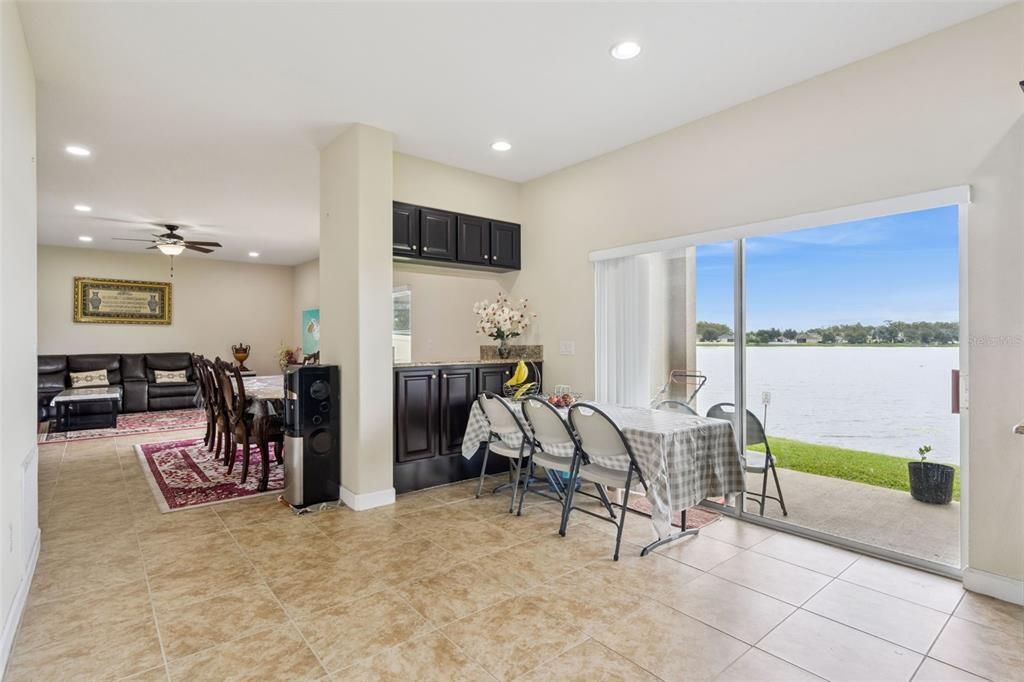 Dining room, Interior, Living room, Recessed Lighting, Water