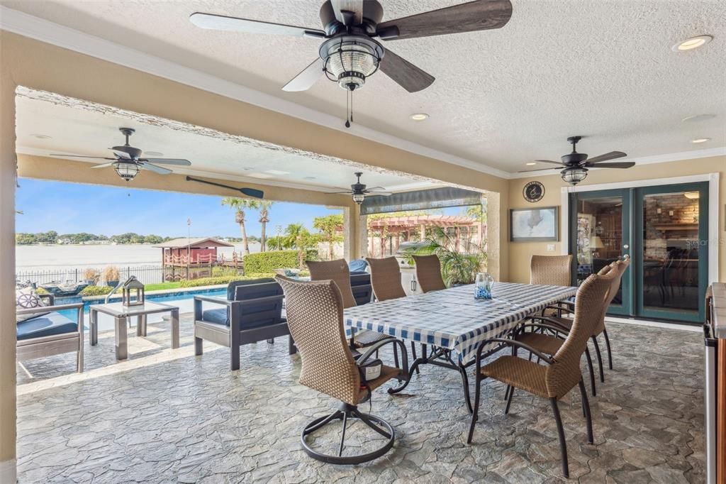 Exterior, Pool, Recessed Lighting, Water