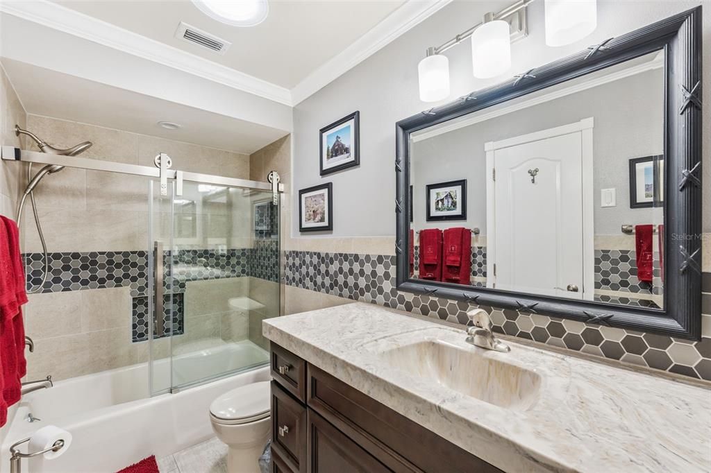 Bathroom, Glass Shower, Interior
