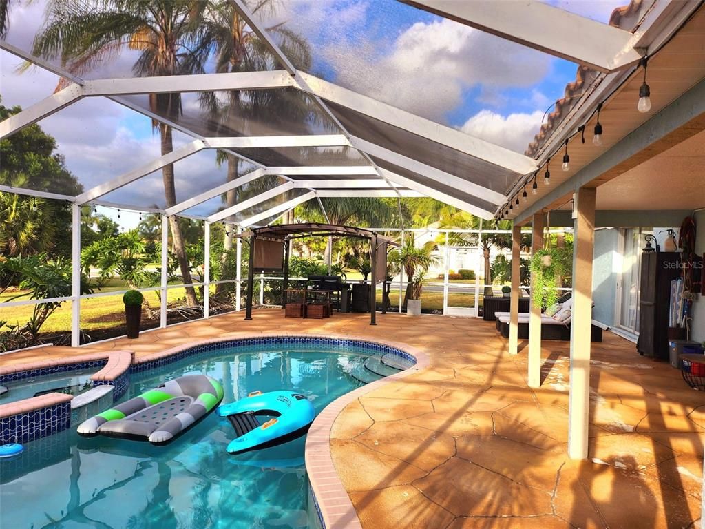 Glass Ceilings, Interior, Pool, Sun Room