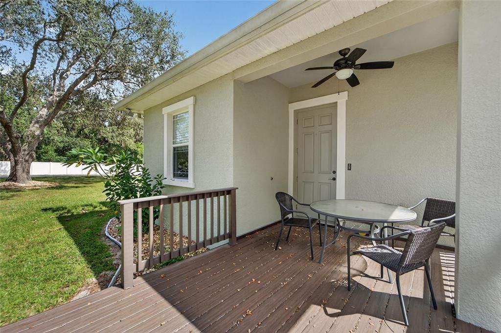 Backyard, Exterior