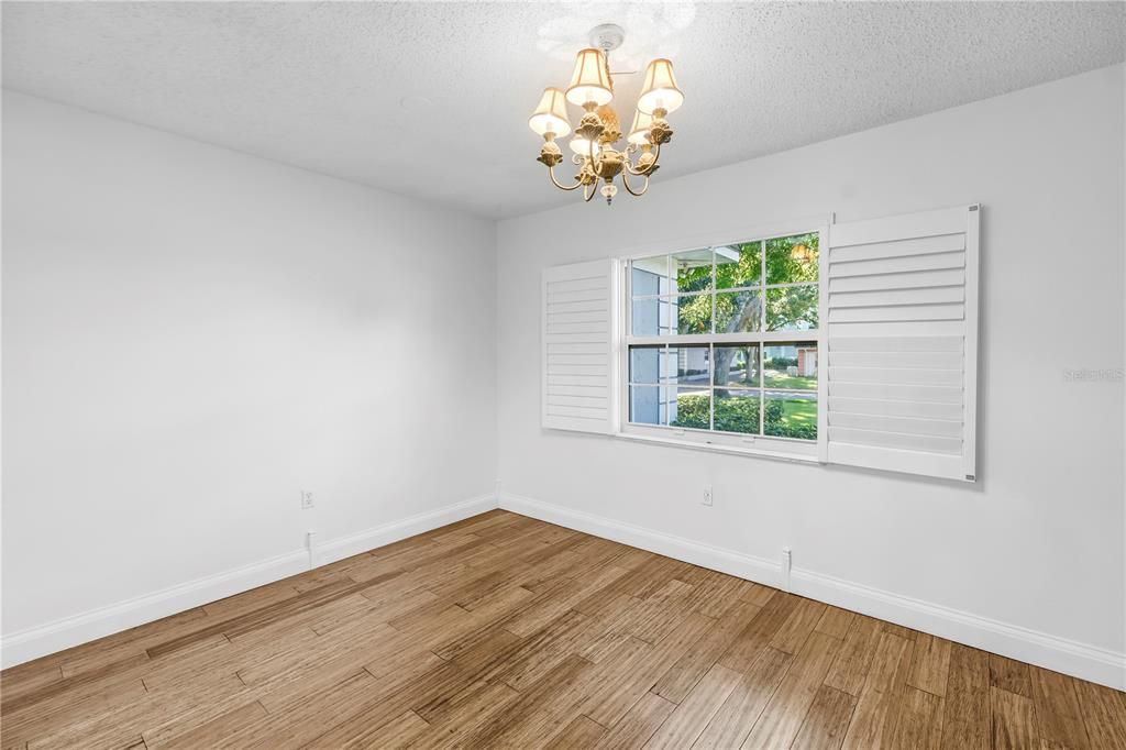 Chandelier, Empty room, Interior, Wood Texture Flooring