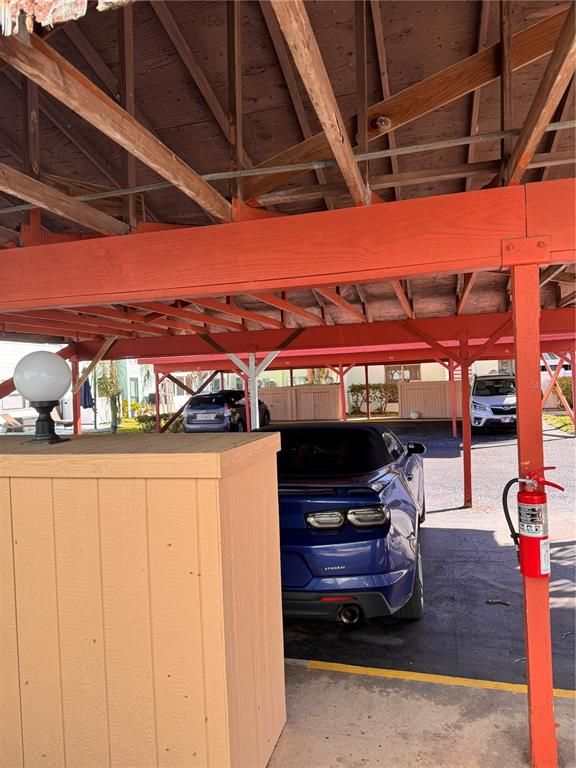 Exterior, Wooden Beams