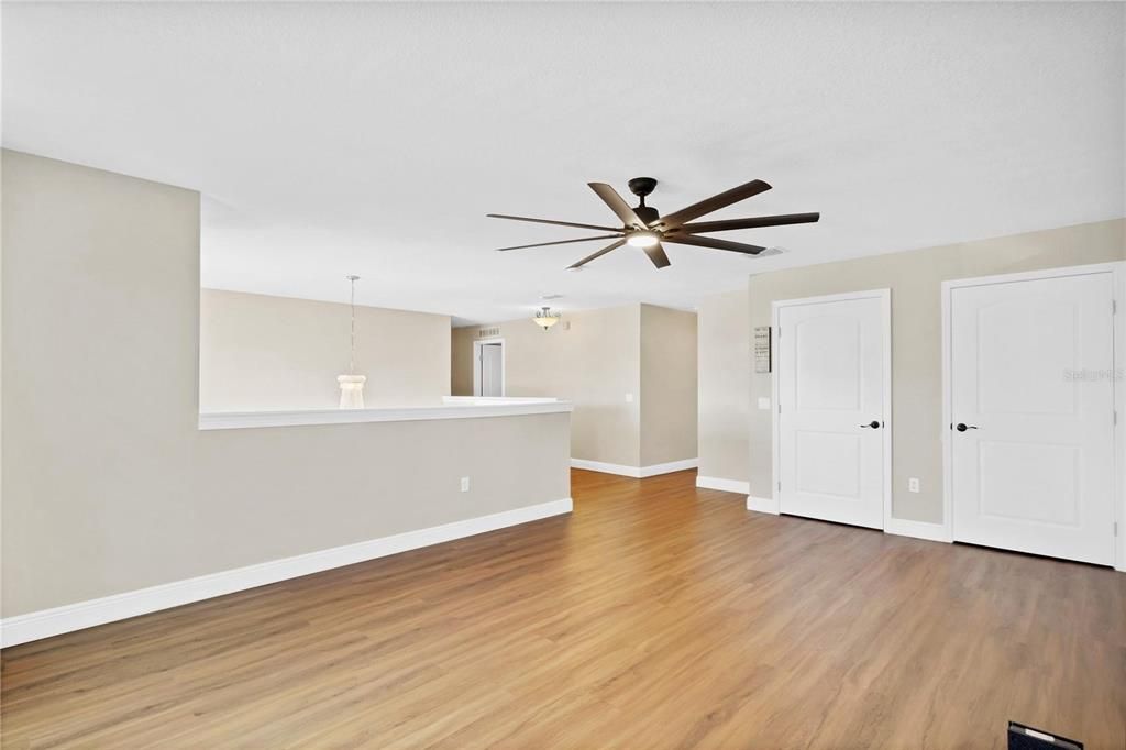 Empty room, Interior, Wood Texture Flooring
