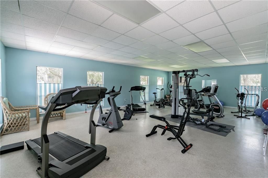 Fitness Equipment, Gym, Interior