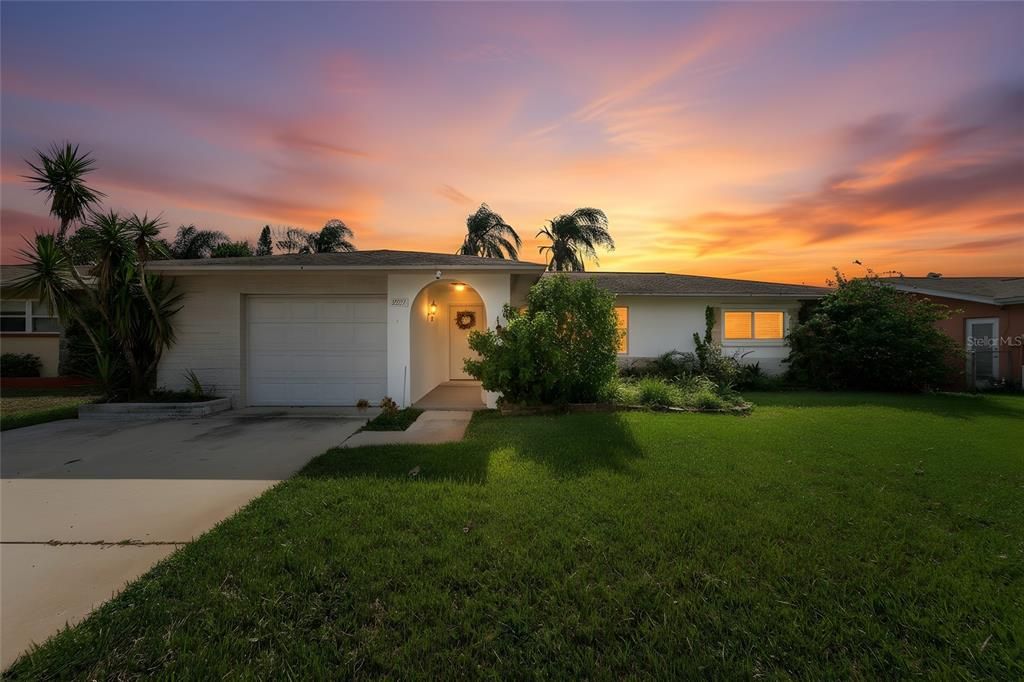 Attached, Backyard, Exterior, Facade, Ranch
