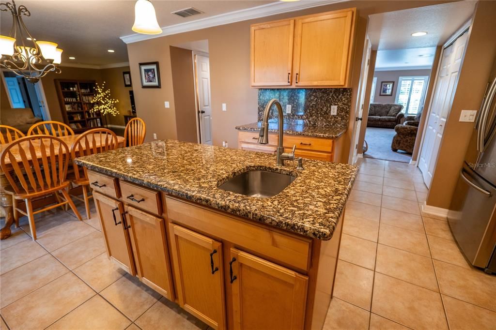 Dining room, Interior, Kitchen, Living room, Pendant Lights, Recessed Lighting