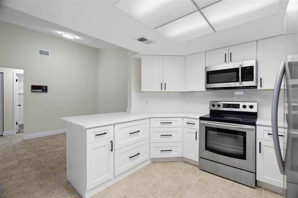 Interior, Kitchen, Stainless Steel Appliances