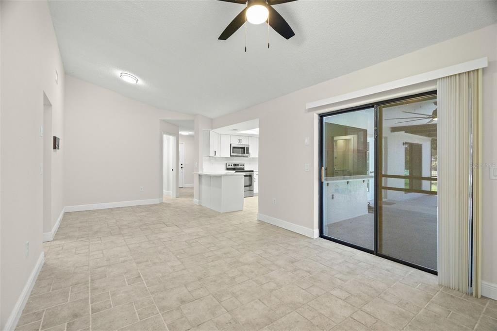 Empty room, Interior, Kitchen