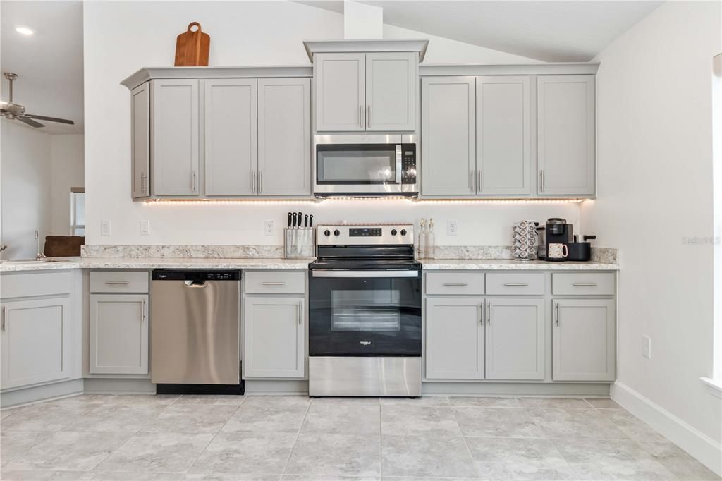 Interior, Kitchen, Stainless Steel Appliances