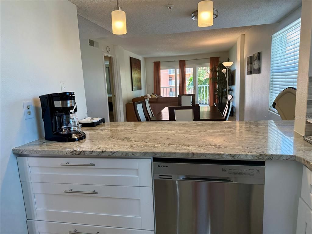 Dining room, Interior, Kitchen, Stainless Steel Appliances