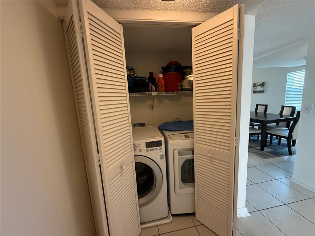 Dining room, Interior, Utility Closets, Washer
