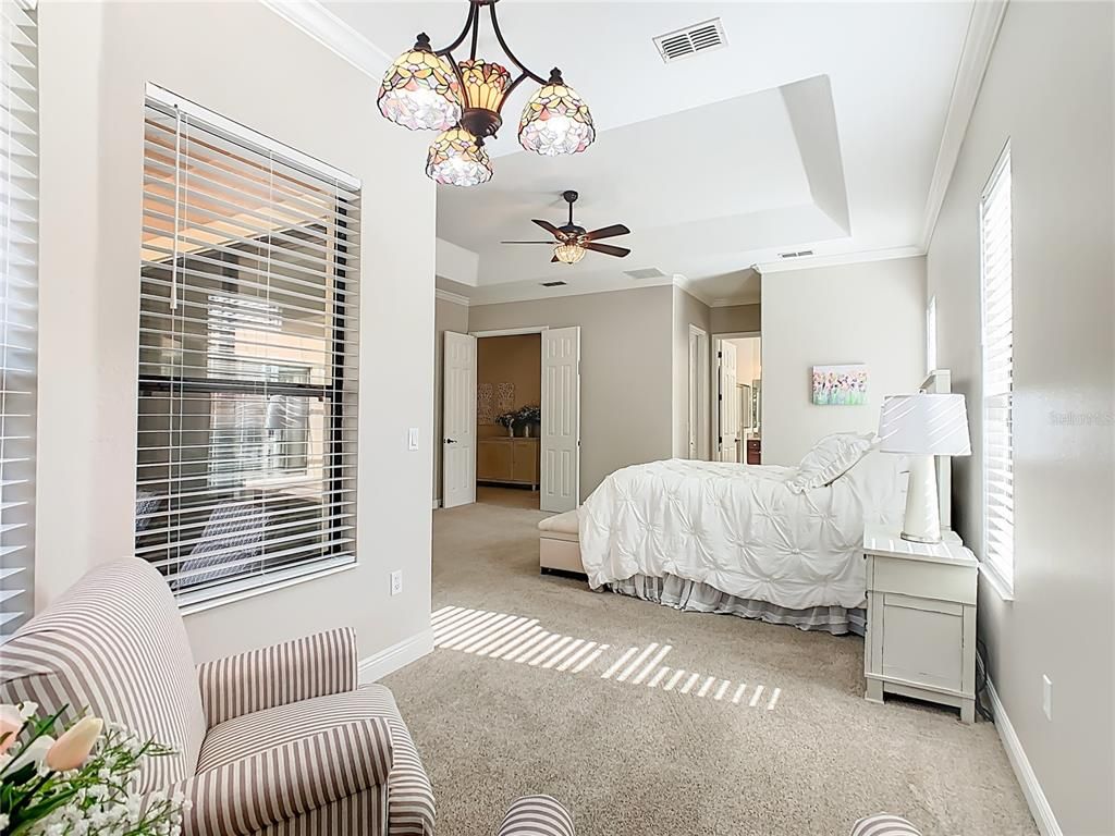Bedroom, Interior, Pendant Lights