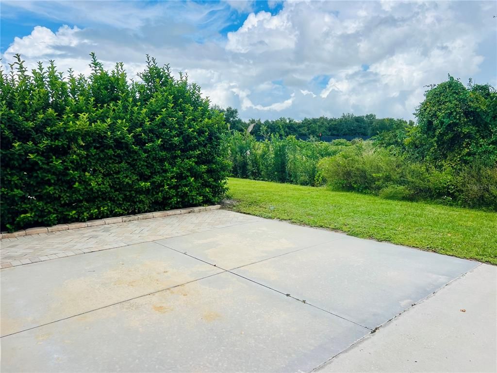 Backyard, Exterior