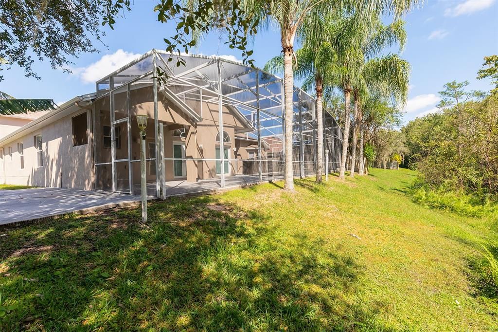 Backyard, Exterior