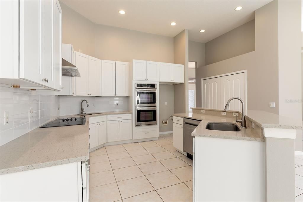 Interior, Kitchen, Recessed Lighting, Stainless Steel Appliances