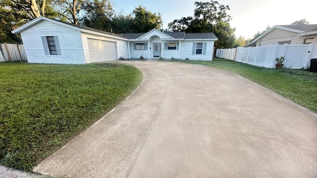 Attached, Backyard, Exterior, Facade, Ranch