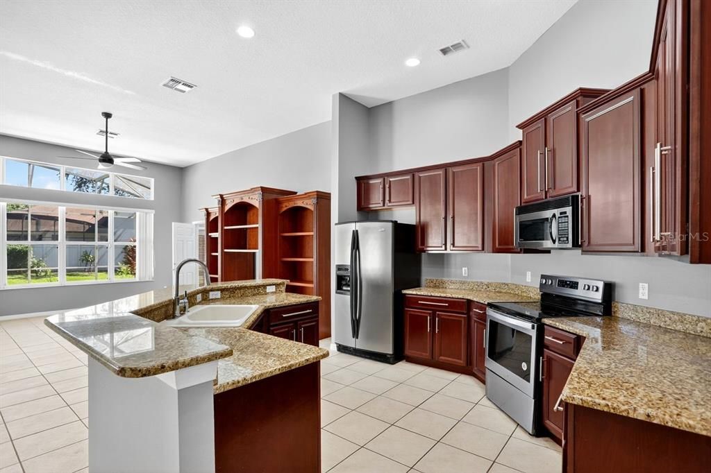 Interior, Kitchen, Recessed Lighting