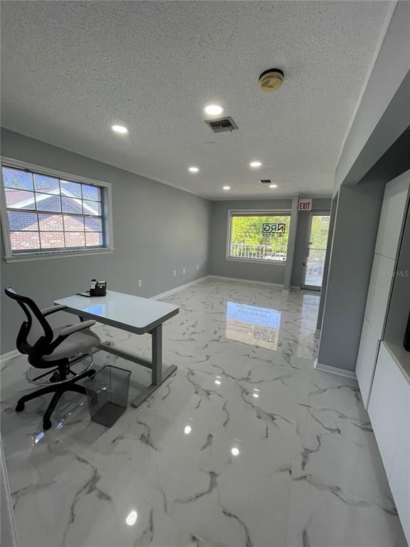 Interior, Marble, Recessed Lighting