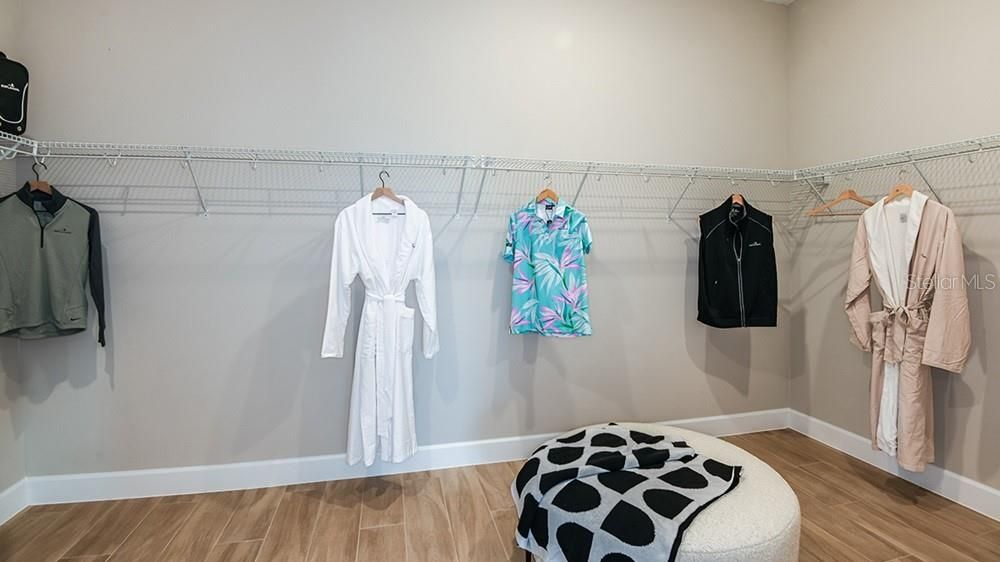 Interior, Walk-in Closets, Wood Texture Flooring