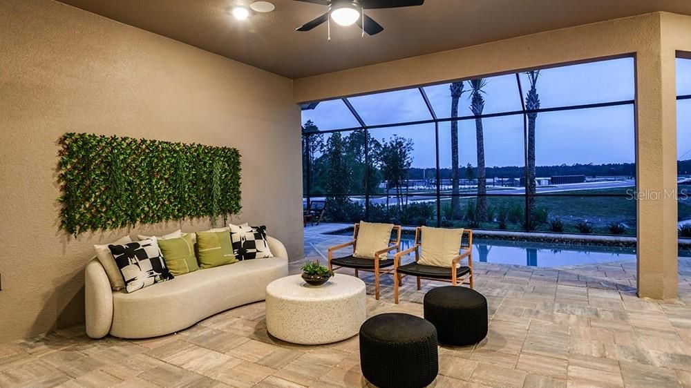 Glass Ceilings, Interior, Living room, Pool, Recessed Lighting, Sun Room