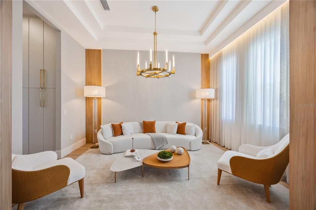 Interior, Living room, Pendant Lights