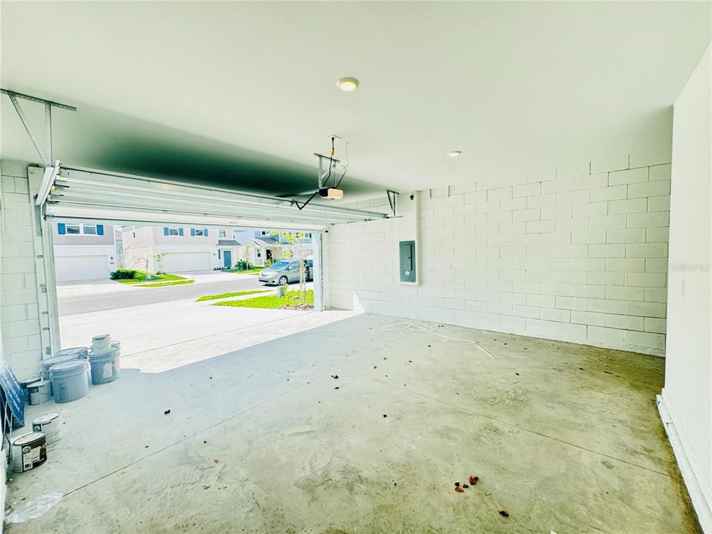 Garage, Interior, Stone Walls