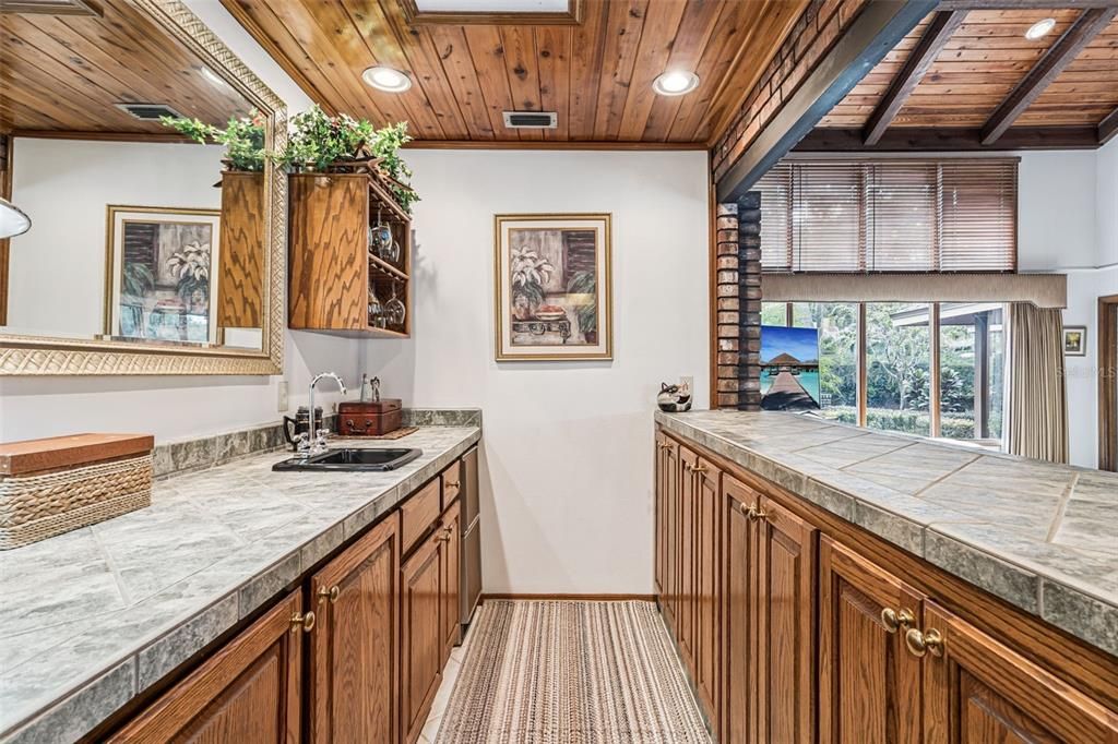 Interior, Recessed Lighting, Wooden Ceilings